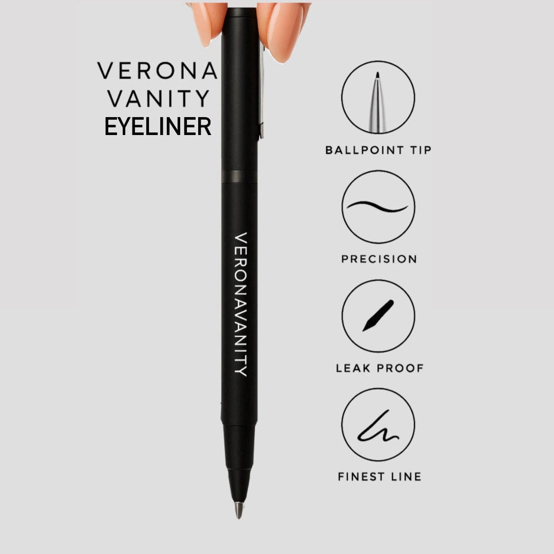 Ballpoint Eyeliner Pen - Precision Control for Perfect Lines | Veronavanity